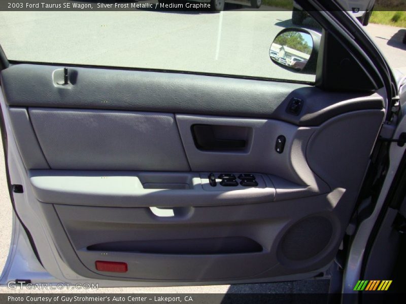 Silver Frost Metallic / Medium Graphite 2003 Ford Taurus SE Wagon