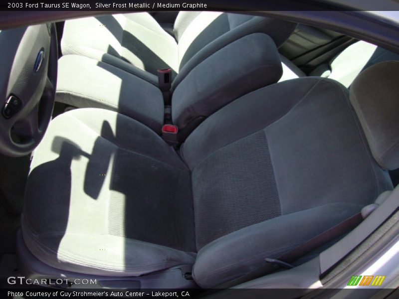 Silver Frost Metallic / Medium Graphite 2003 Ford Taurus SE Wagon