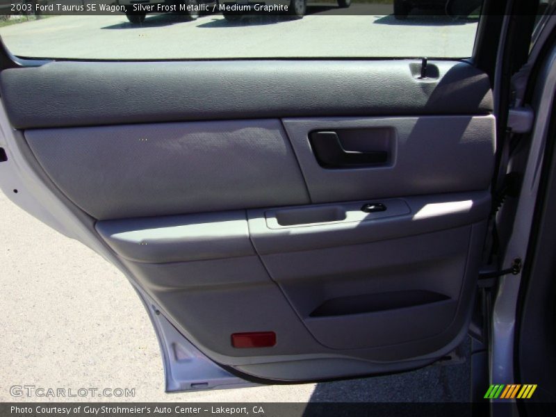 Silver Frost Metallic / Medium Graphite 2003 Ford Taurus SE Wagon