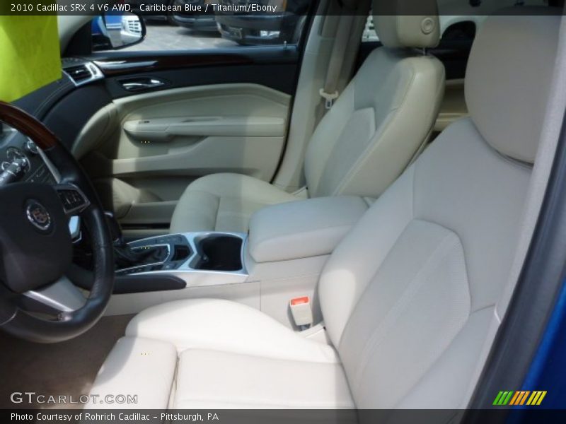 Caribbean Blue / Titanium/Ebony 2010 Cadillac SRX 4 V6 AWD