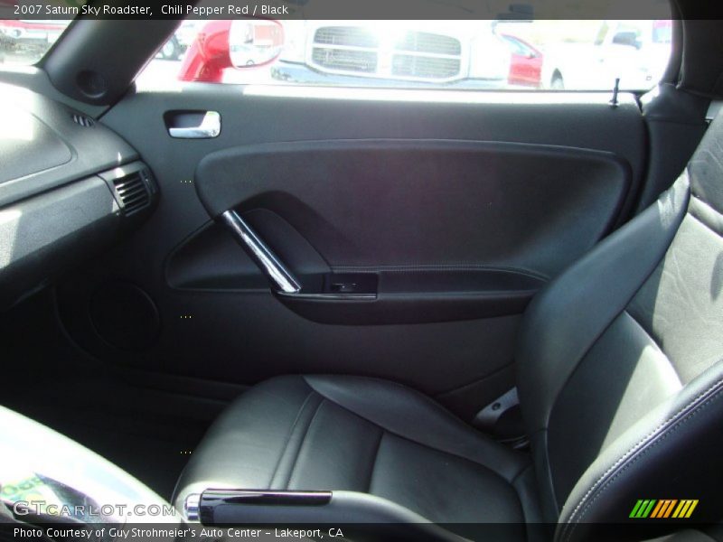Chili Pepper Red / Black 2007 Saturn Sky Roadster