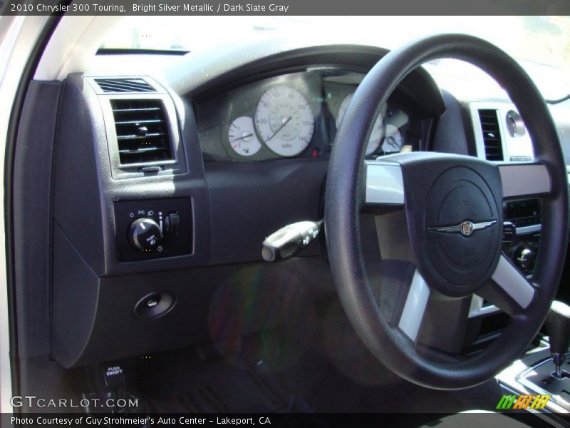 Bright Silver Metallic / Dark Slate Gray 2010 Chrysler 300 Touring