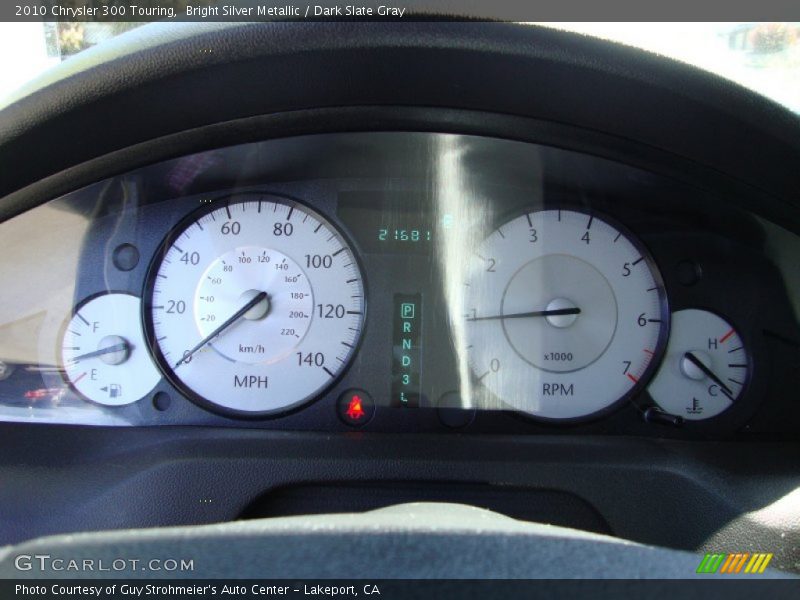 Bright Silver Metallic / Dark Slate Gray 2010 Chrysler 300 Touring
