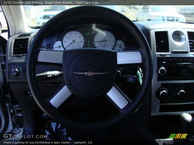 Bright Silver Metallic / Dark Slate Gray 2010 Chrysler 300 Touring