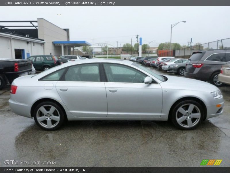Light Silver Metallic / Light Grey 2008 Audi A6 3.2 quattro Sedan