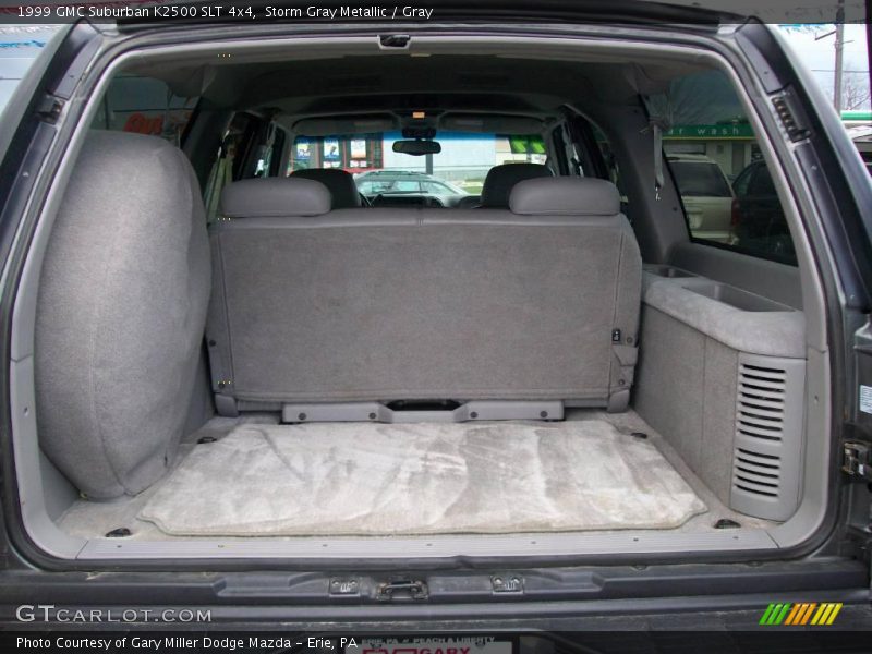 Storm Gray Metallic / Gray 1999 GMC Suburban K2500 SLT 4x4