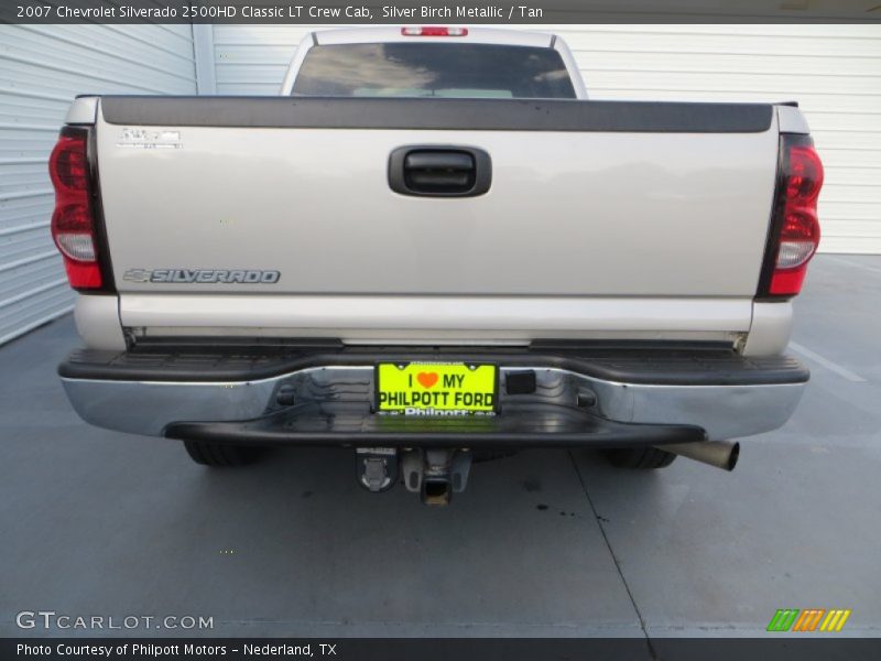 Silver Birch Metallic / Tan 2007 Chevrolet Silverado 2500HD Classic LT Crew Cab