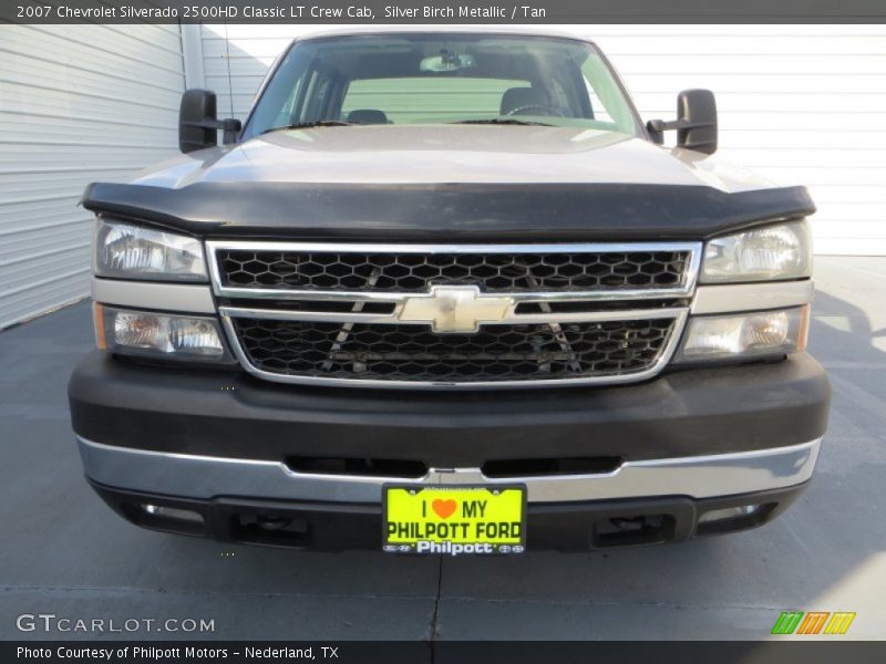Silver Birch Metallic / Tan 2007 Chevrolet Silverado 2500HD Classic LT Crew Cab