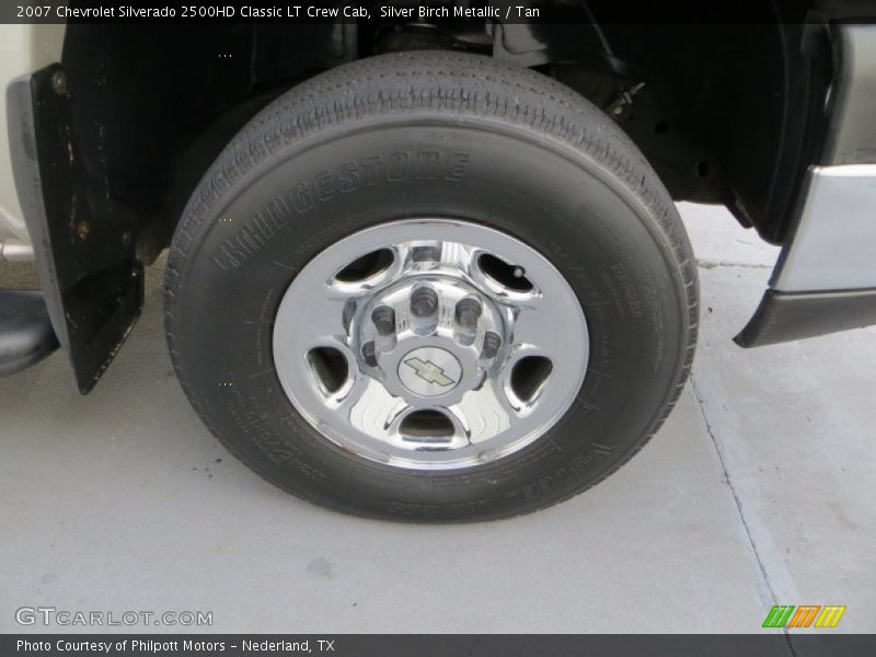 Silver Birch Metallic / Tan 2007 Chevrolet Silverado 2500HD Classic LT Crew Cab