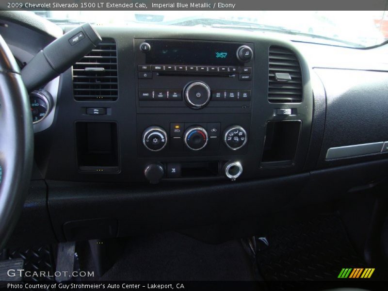 Imperial Blue Metallic / Ebony 2009 Chevrolet Silverado 1500 LT Extended Cab