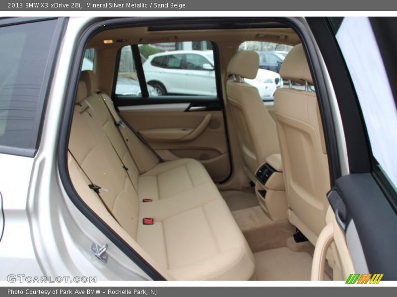 Mineral Silver Metallic / Sand Beige 2013 BMW X3 xDrive 28i