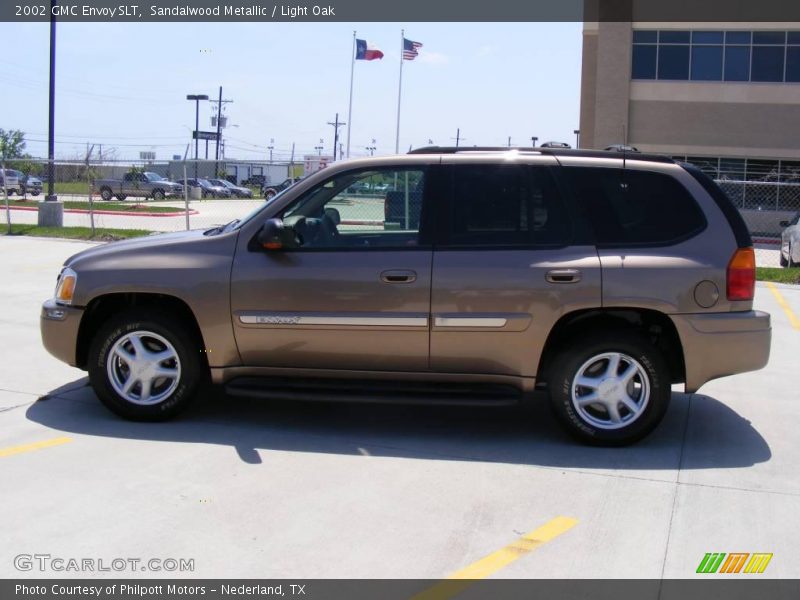 Sandalwood Metallic / Light Oak 2002 GMC Envoy SLT