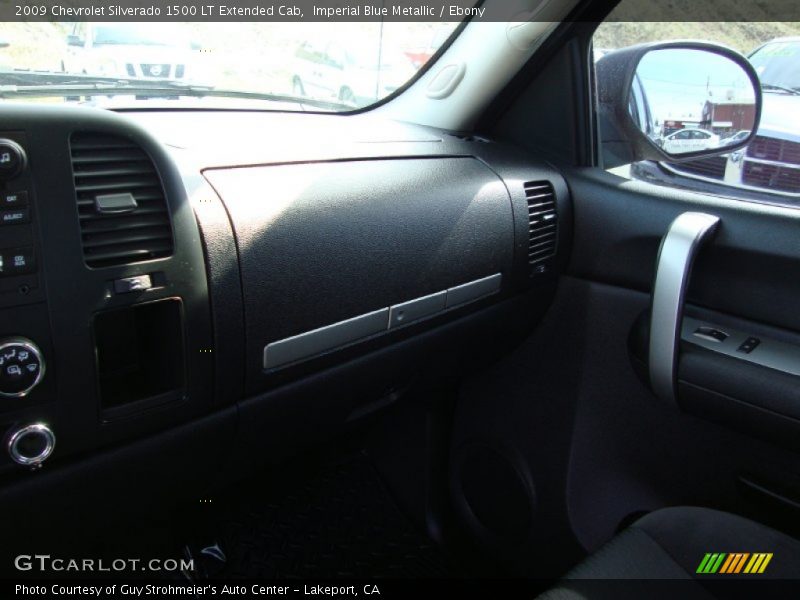 Imperial Blue Metallic / Ebony 2009 Chevrolet Silverado 1500 LT Extended Cab