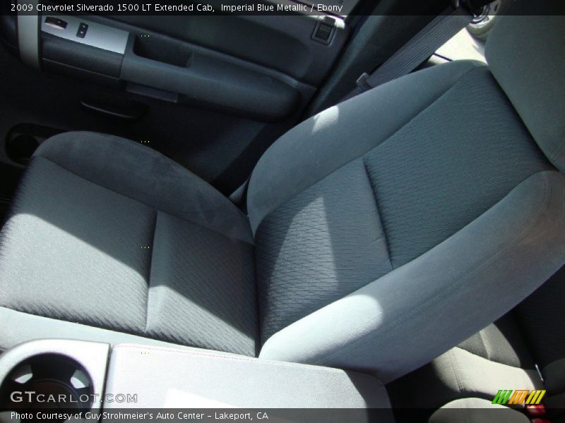 Imperial Blue Metallic / Ebony 2009 Chevrolet Silverado 1500 LT Extended Cab