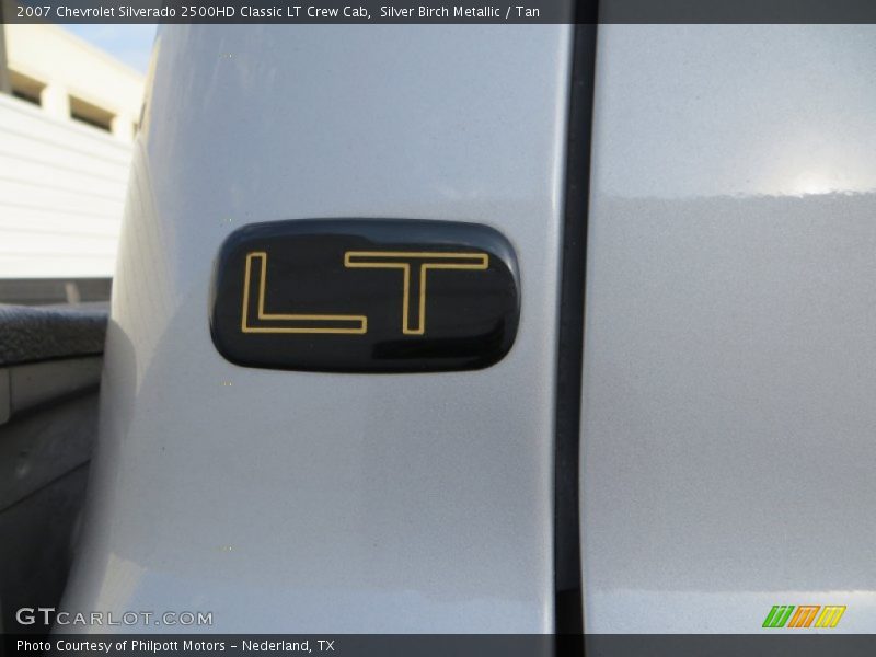 Silver Birch Metallic / Tan 2007 Chevrolet Silverado 2500HD Classic LT Crew Cab