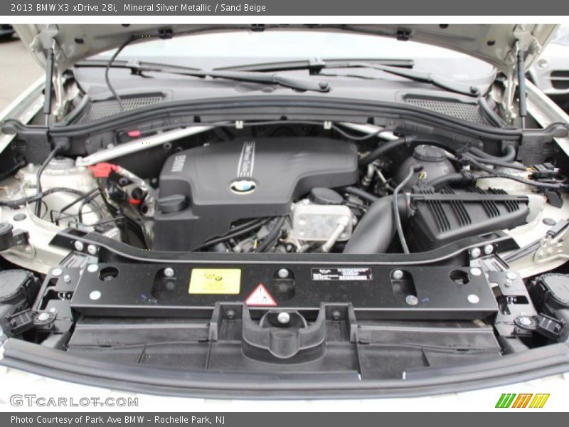 Mineral Silver Metallic / Sand Beige 2013 BMW X3 xDrive 28i