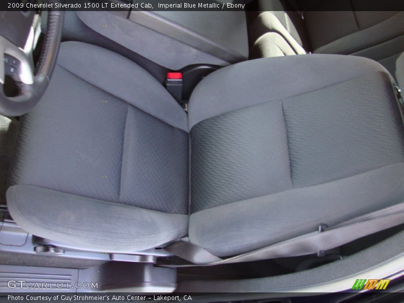 Imperial Blue Metallic / Ebony 2009 Chevrolet Silverado 1500 LT Extended Cab