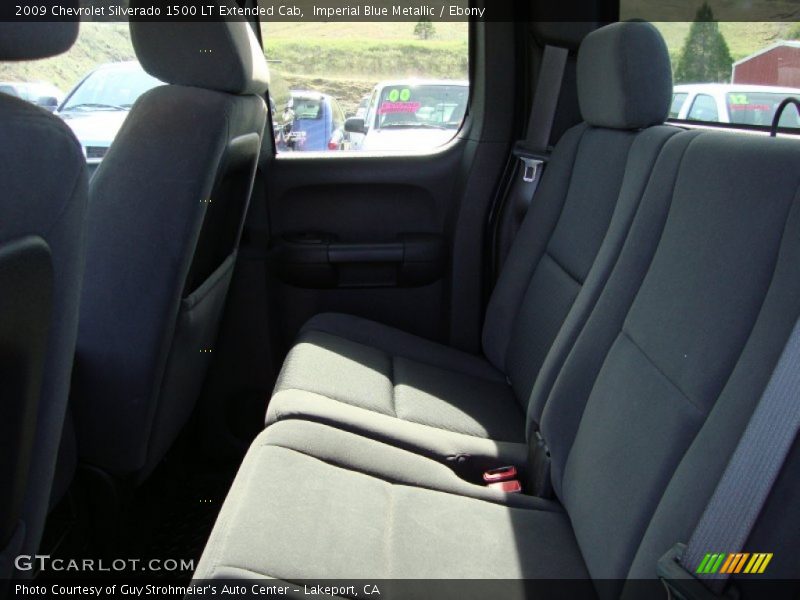 Imperial Blue Metallic / Ebony 2009 Chevrolet Silverado 1500 LT Extended Cab