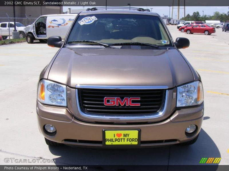 Sandalwood Metallic / Light Oak 2002 GMC Envoy SLT