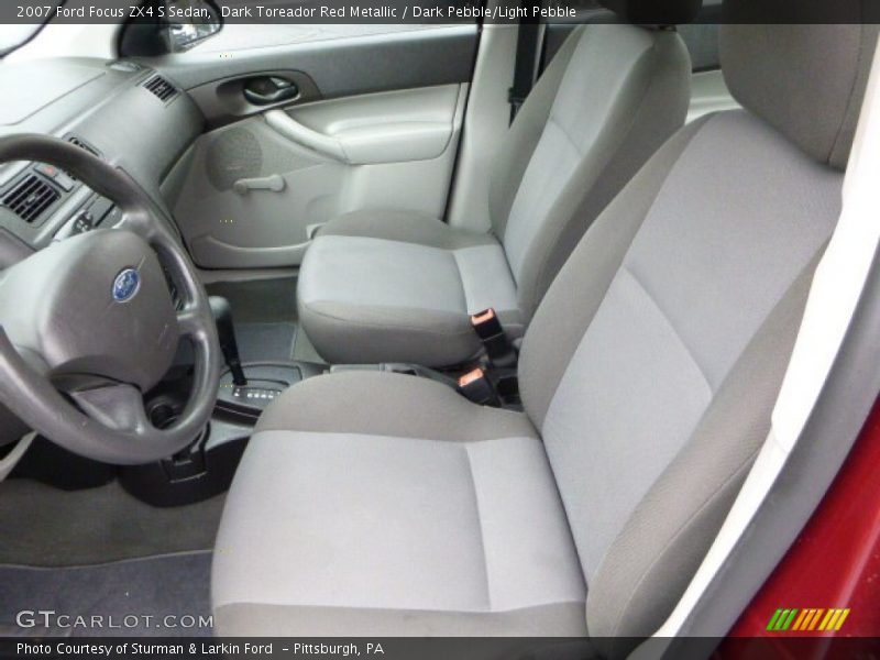 Dark Toreador Red Metallic / Dark Pebble/Light Pebble 2007 Ford Focus ZX4 S Sedan