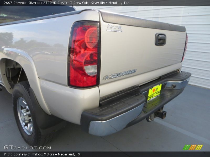 Silver Birch Metallic / Tan 2007 Chevrolet Silverado 2500HD Classic LT Crew Cab