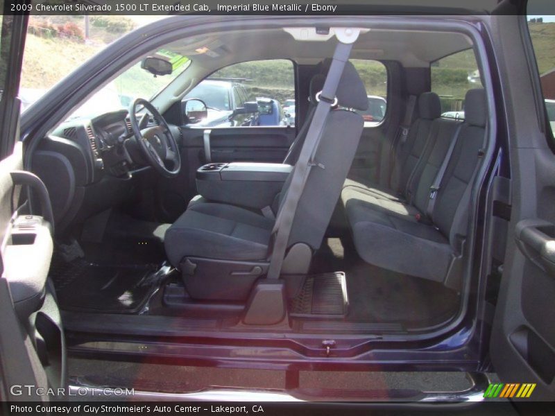 Imperial Blue Metallic / Ebony 2009 Chevrolet Silverado 1500 LT Extended Cab