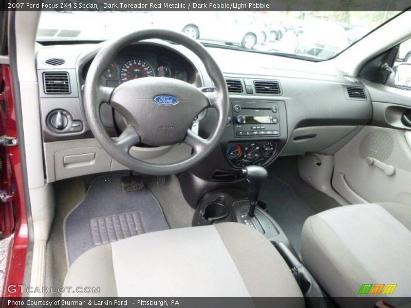 Dark Toreador Red Metallic / Dark Pebble/Light Pebble 2007 Ford Focus ZX4 S Sedan