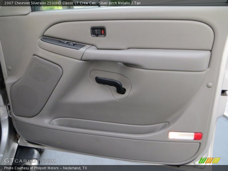 Silver Birch Metallic / Tan 2007 Chevrolet Silverado 2500HD Classic LT Crew Cab