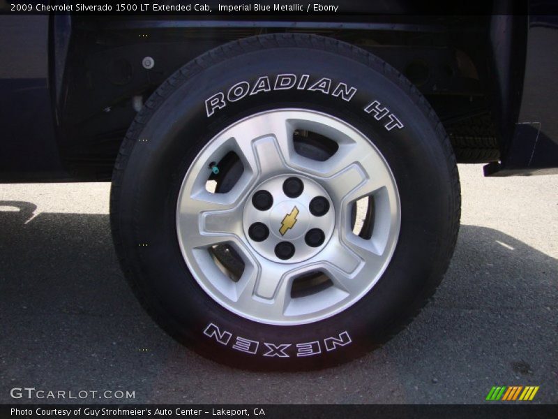 Imperial Blue Metallic / Ebony 2009 Chevrolet Silverado 1500 LT Extended Cab