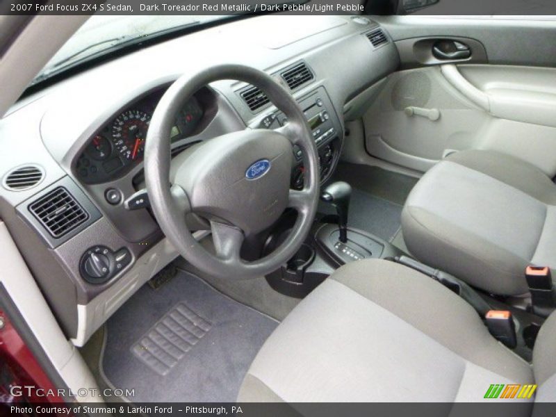 Dark Toreador Red Metallic / Dark Pebble/Light Pebble 2007 Ford Focus ZX4 S Sedan