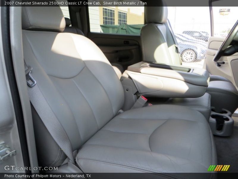 Silver Birch Metallic / Tan 2007 Chevrolet Silverado 2500HD Classic LT Crew Cab