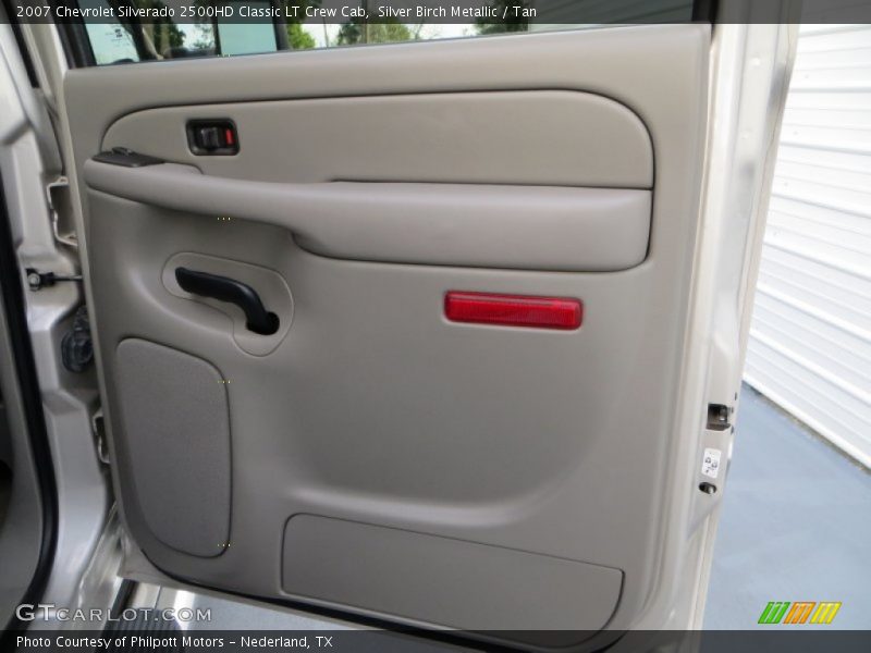 Silver Birch Metallic / Tan 2007 Chevrolet Silverado 2500HD Classic LT Crew Cab