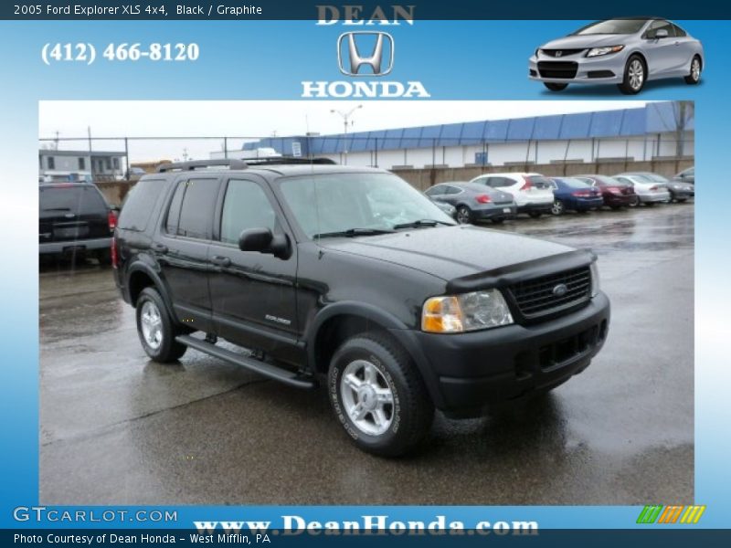 Black / Graphite 2005 Ford Explorer XLS 4x4
