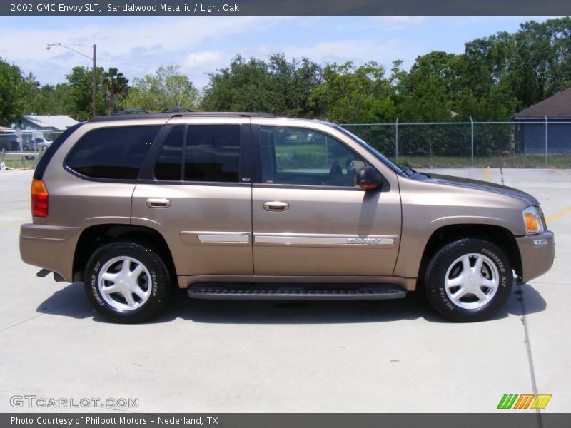 Sandalwood Metallic / Light Oak 2002 GMC Envoy SLT