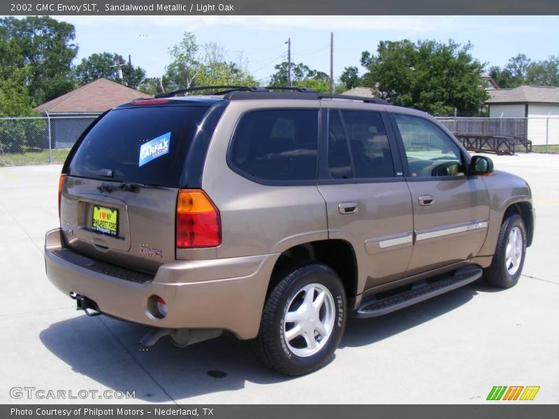 Sandalwood Metallic / Light Oak 2002 GMC Envoy SLT