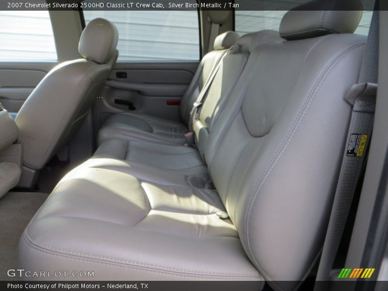 Silver Birch Metallic / Tan 2007 Chevrolet Silverado 2500HD Classic LT Crew Cab