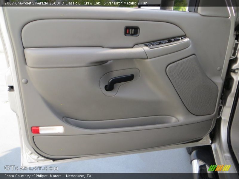 Silver Birch Metallic / Tan 2007 Chevrolet Silverado 2500HD Classic LT Crew Cab