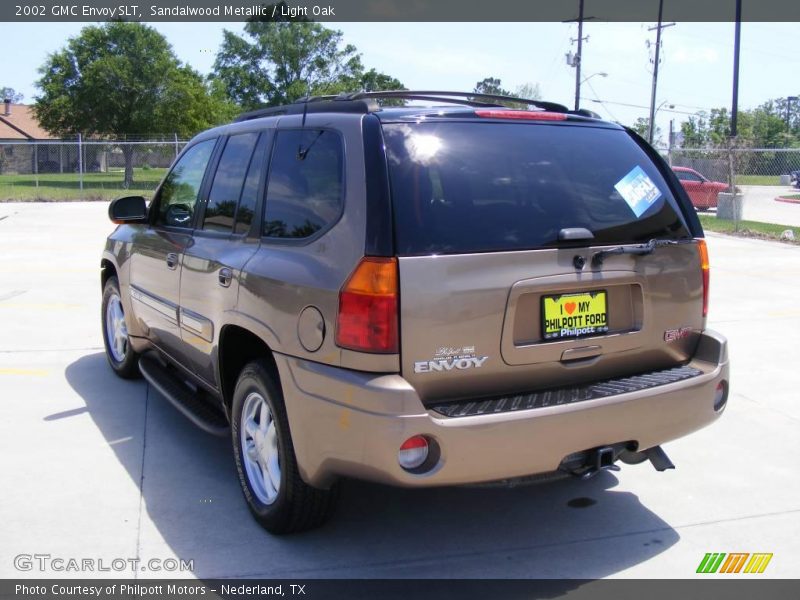 Sandalwood Metallic / Light Oak 2002 GMC Envoy SLT