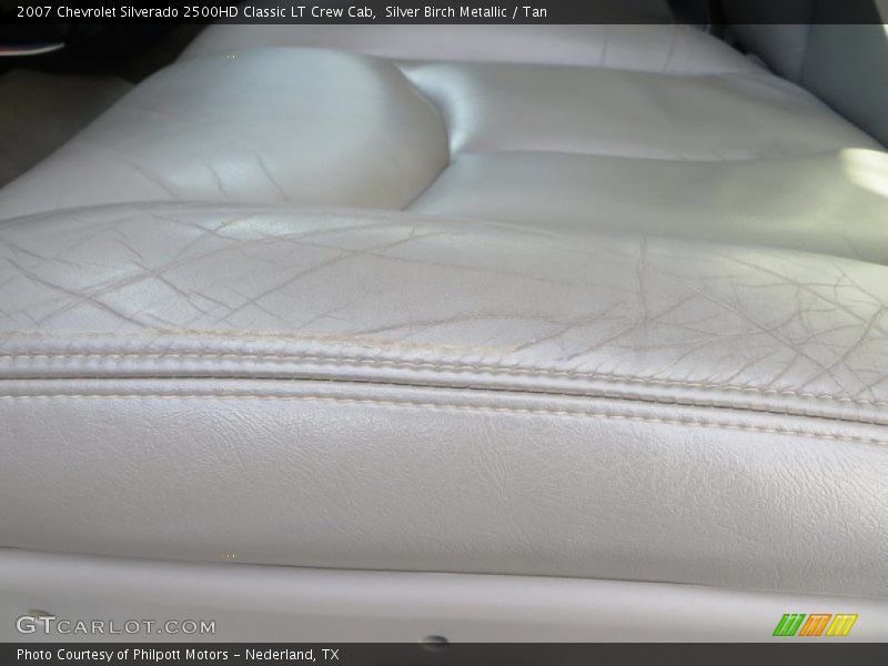 Silver Birch Metallic / Tan 2007 Chevrolet Silverado 2500HD Classic LT Crew Cab