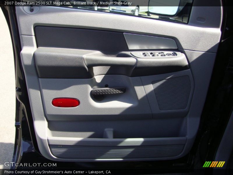 Brilliant Black / Medium Slate Gray 2007 Dodge Ram 2500 SLT Mega Cab