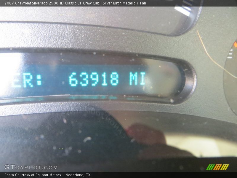 Silver Birch Metallic / Tan 2007 Chevrolet Silverado 2500HD Classic LT Crew Cab