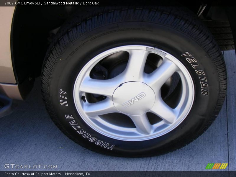 Sandalwood Metallic / Light Oak 2002 GMC Envoy SLT