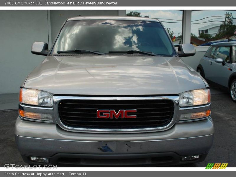 Sandalwood Metallic / Pewter/Dark Pewter 2003 GMC Yukon SLE
