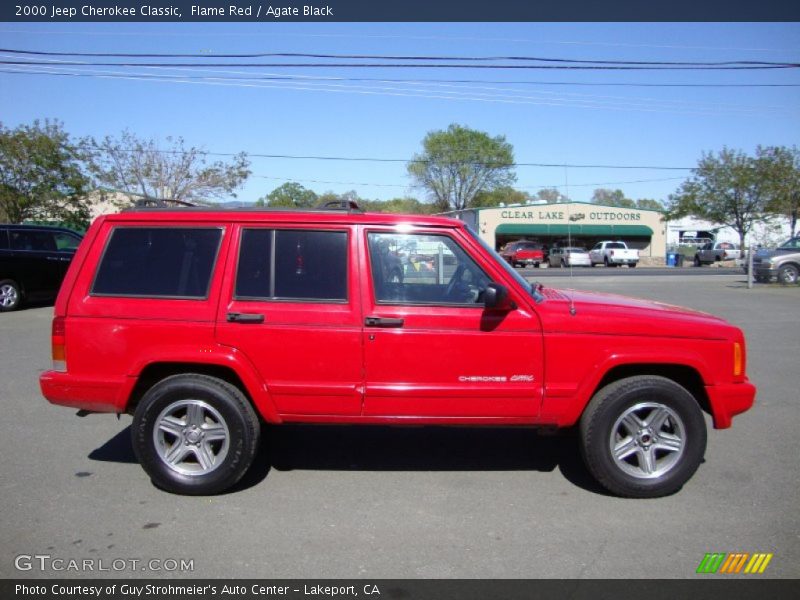  2000 Cherokee Classic Flame Red