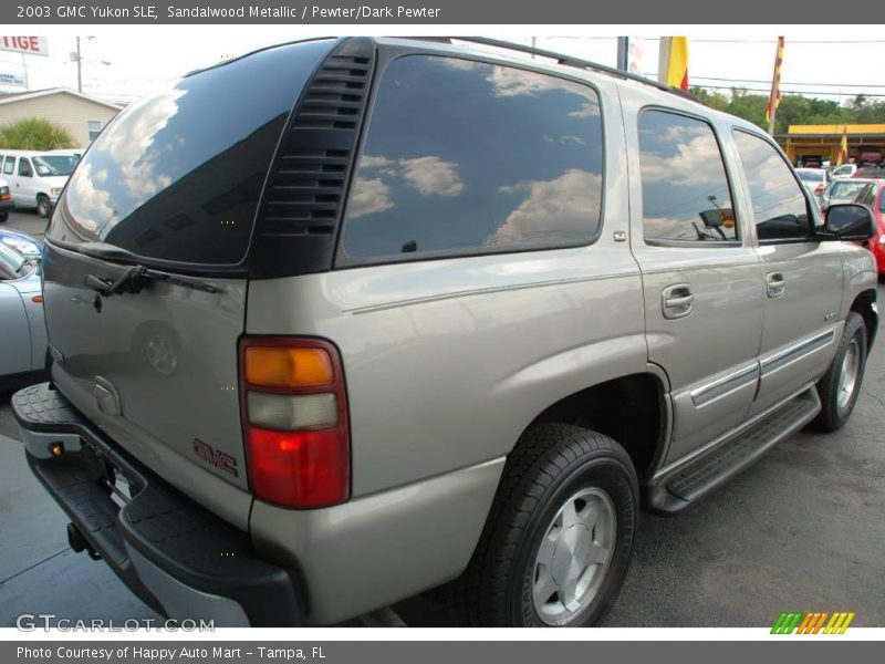 Sandalwood Metallic / Pewter/Dark Pewter 2003 GMC Yukon SLE