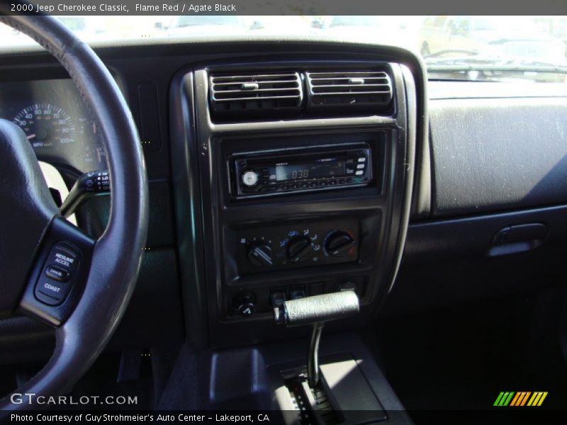 Flame Red / Agate Black 2000 Jeep Cherokee Classic