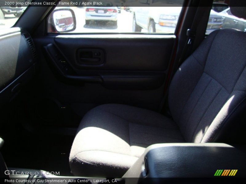 Flame Red / Agate Black 2000 Jeep Cherokee Classic