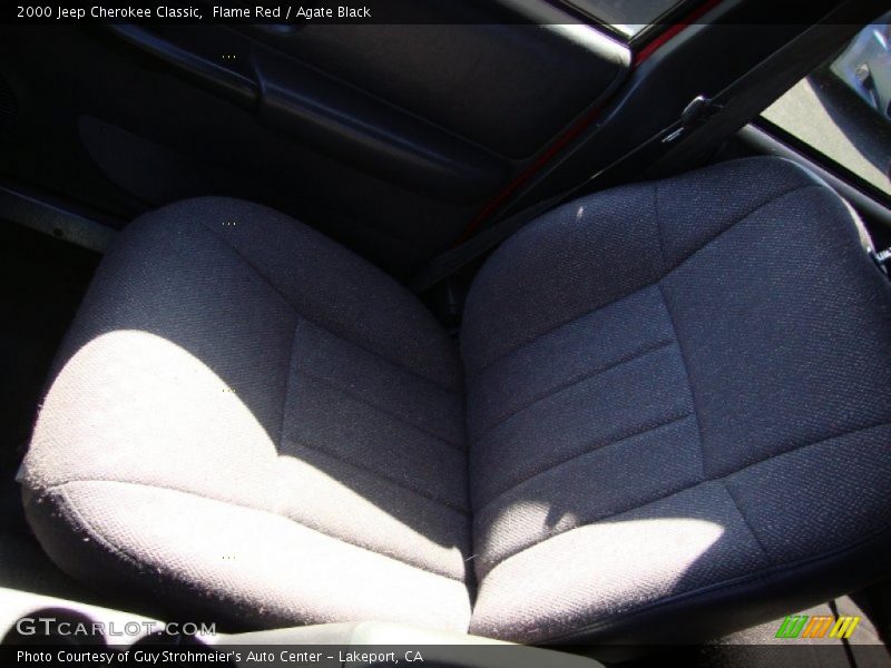 Flame Red / Agate Black 2000 Jeep Cherokee Classic
