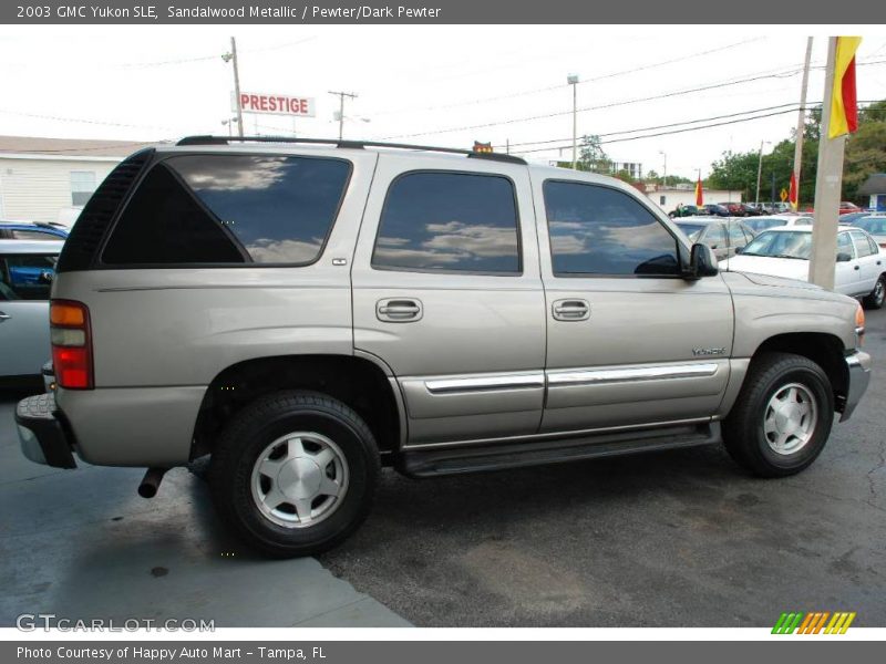 Sandalwood Metallic / Pewter/Dark Pewter 2003 GMC Yukon SLE