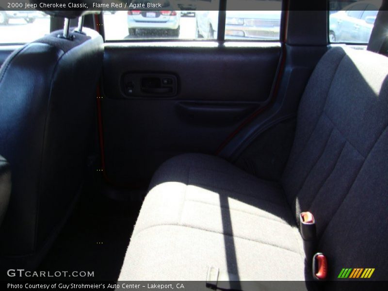 Flame Red / Agate Black 2000 Jeep Cherokee Classic